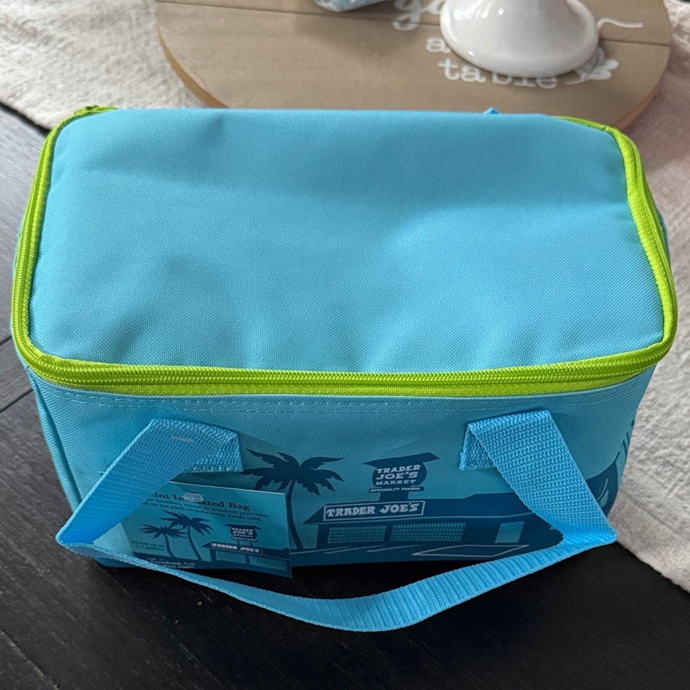 Blue Insulated Bag